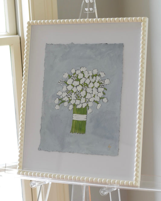 Wedding bouquet commissioned art