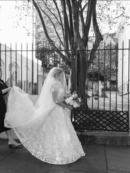 The Art of Friendship: A Conversation with Hayley & Delie About Her Wedding Bouquet Painting