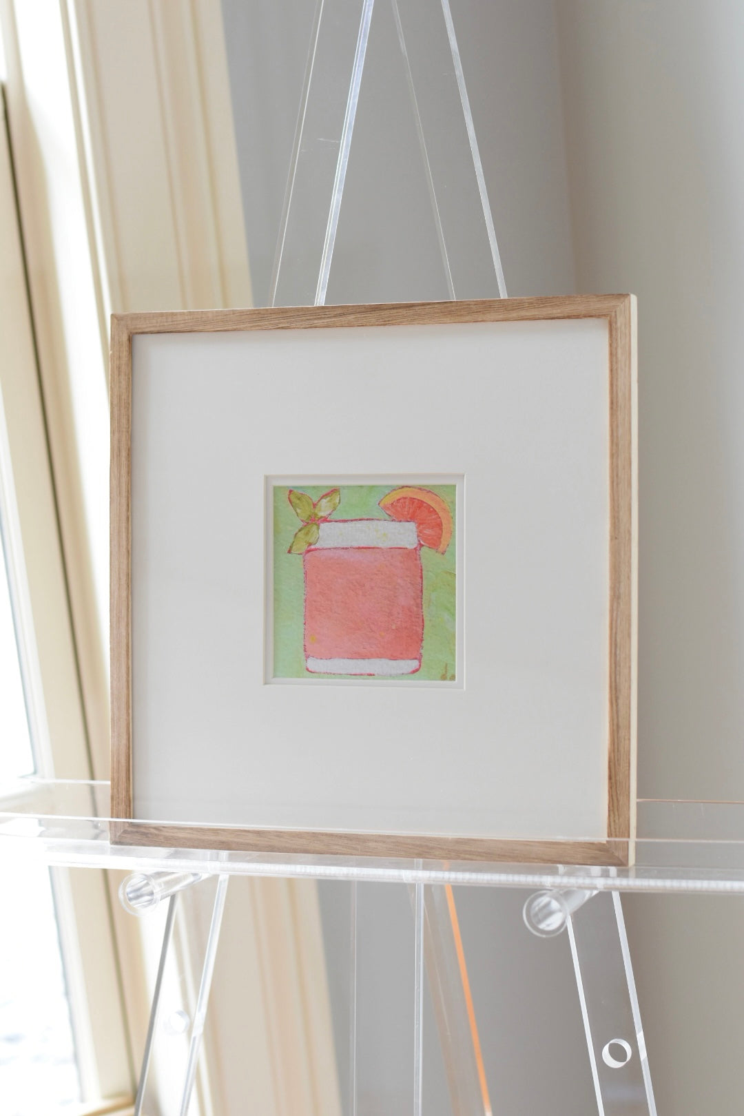 Drink Prints Set of Four - Framed