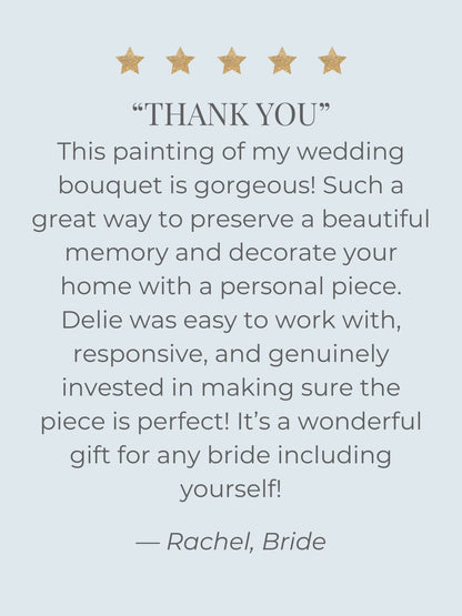 Wedding Bouquet Commission