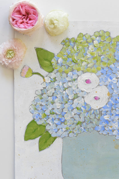 Summer Hydrangeas 17x24