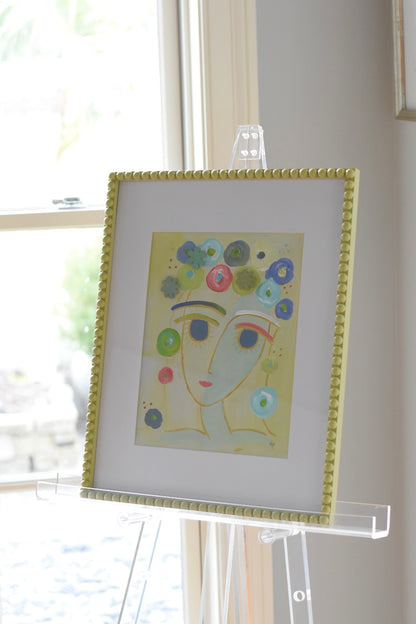 "Summer in Spain 1" Travel Girlie 21x17