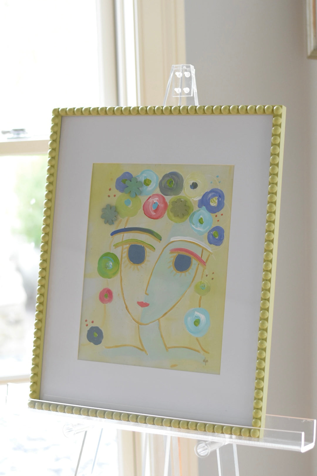 "Summer in Spain 1" Travel Girlie 21x17