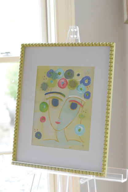 "Summer in Spain 1" Travel Girlie 21x17