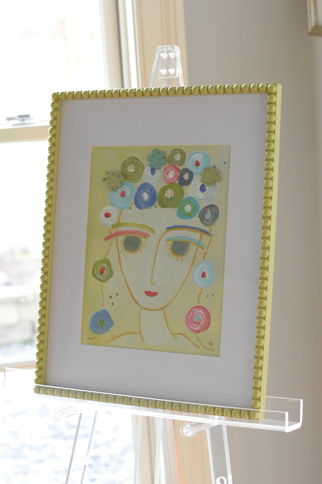 "Summer in Spain 4" Travel Girlie 21x17