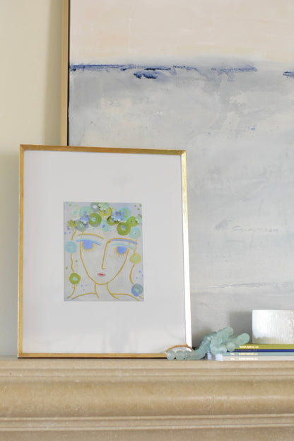 Key West Travel Girlie (10x8 PRINT)