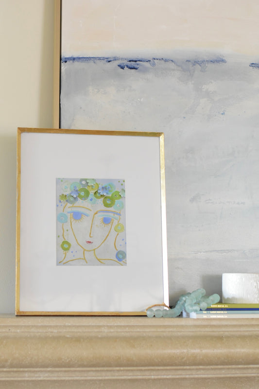 Key West Travel Girlie (10x8 PRINT)