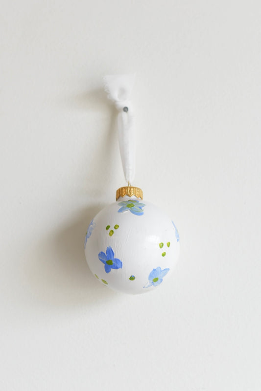 Blue Petals Ornament