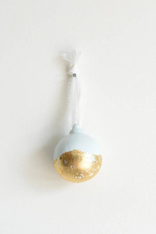 "Sea Foam Christmas" Ball Ornament