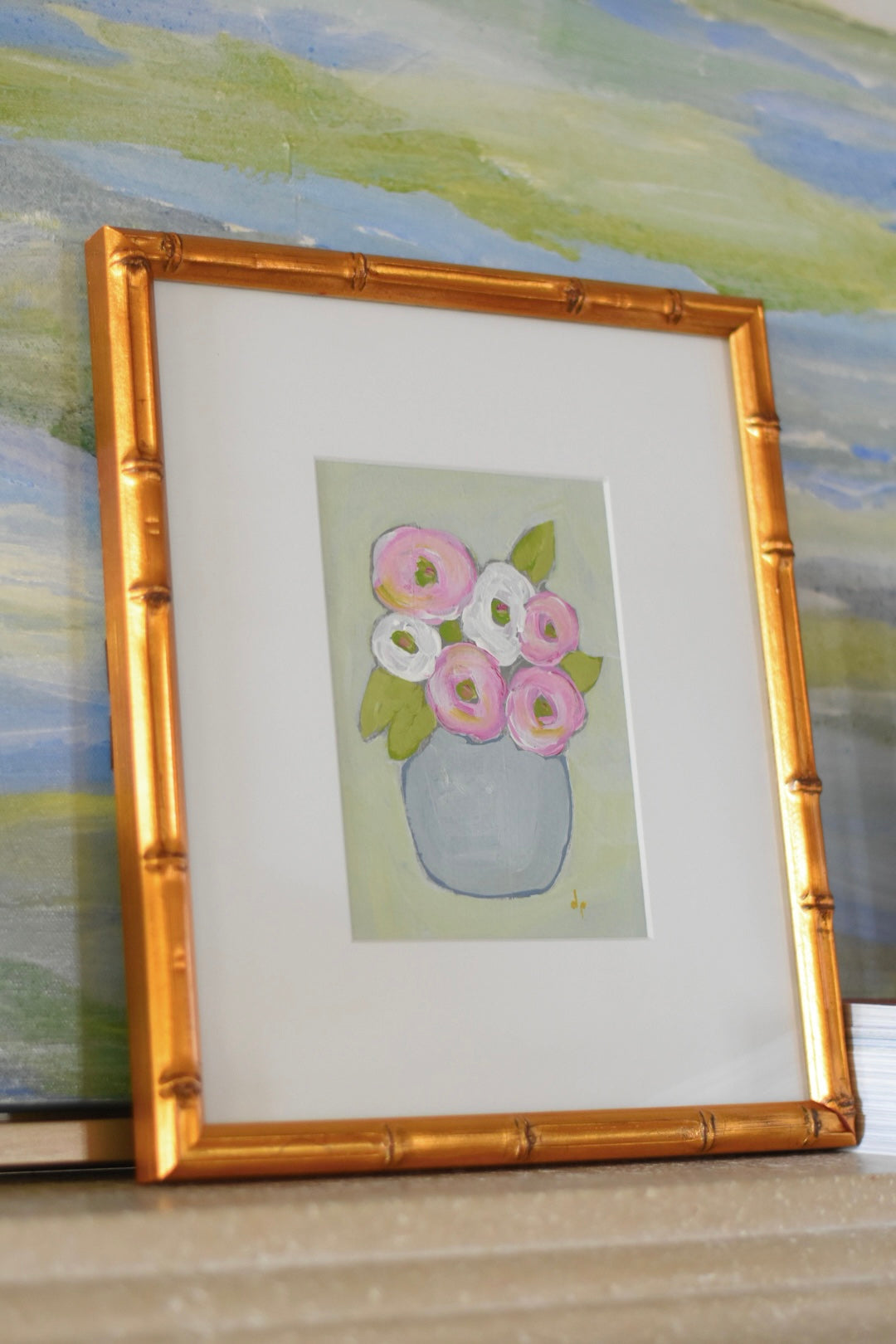 Peonies + Bamboo