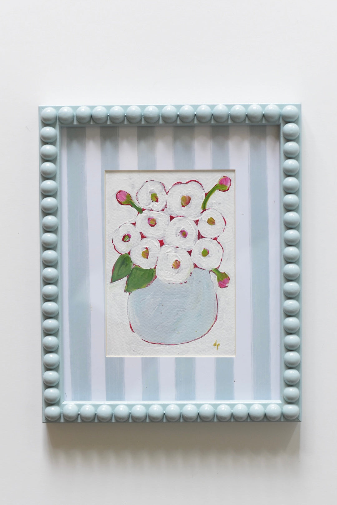 White Peonies Bowl 11x9