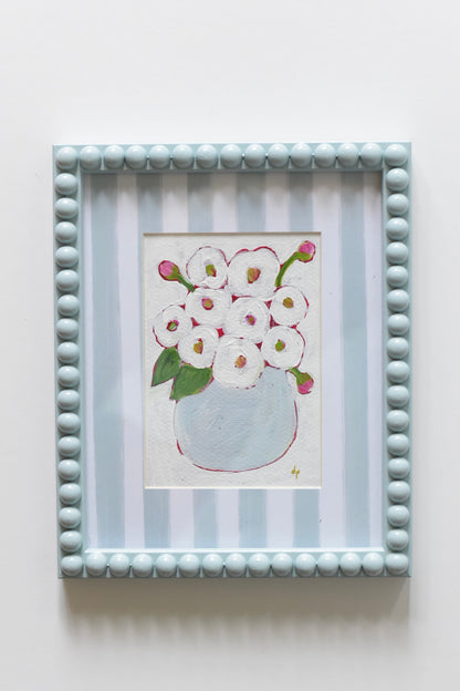White Peonies Bowl 11x9