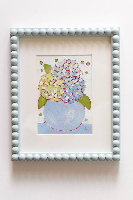Blushing in Blue 11x9