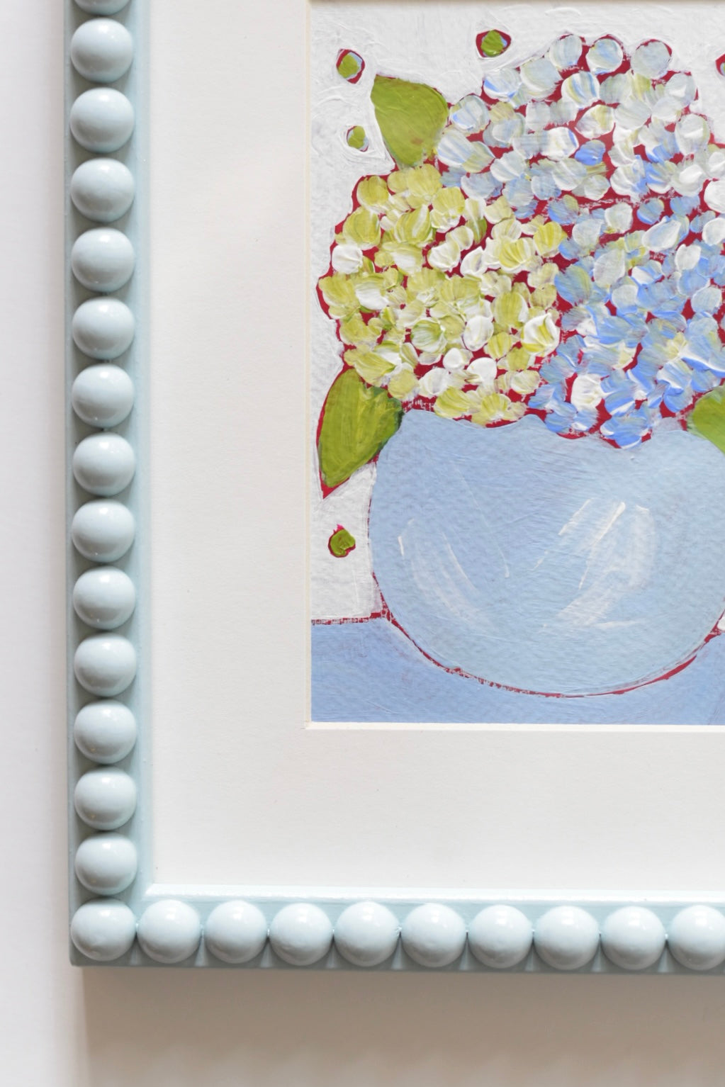 Blushing in Blue 11x9