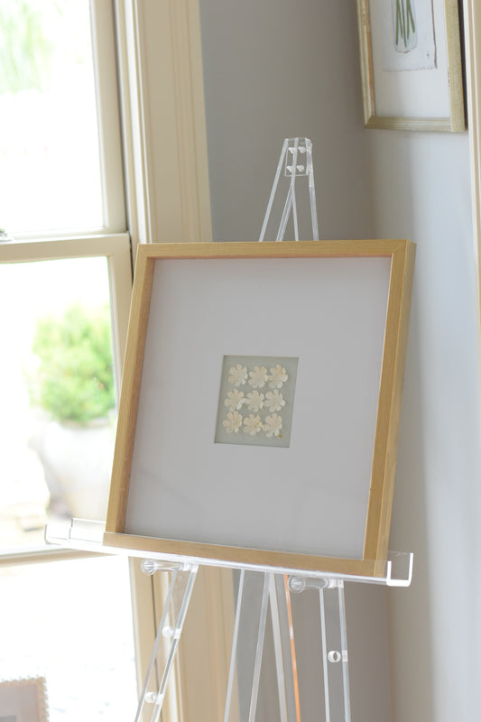 Sea Glass Flowertaglio Square