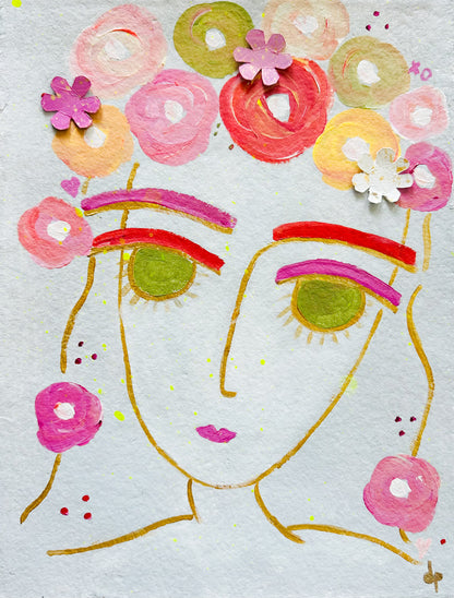 Costa Brava Travel Girlie (10x8 Print)