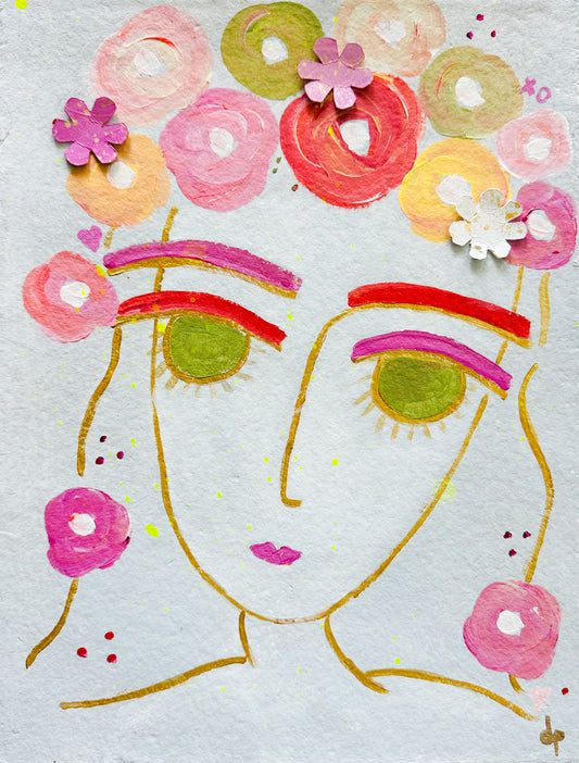 Costa Brava Travel Girlie (10x8 Print)
