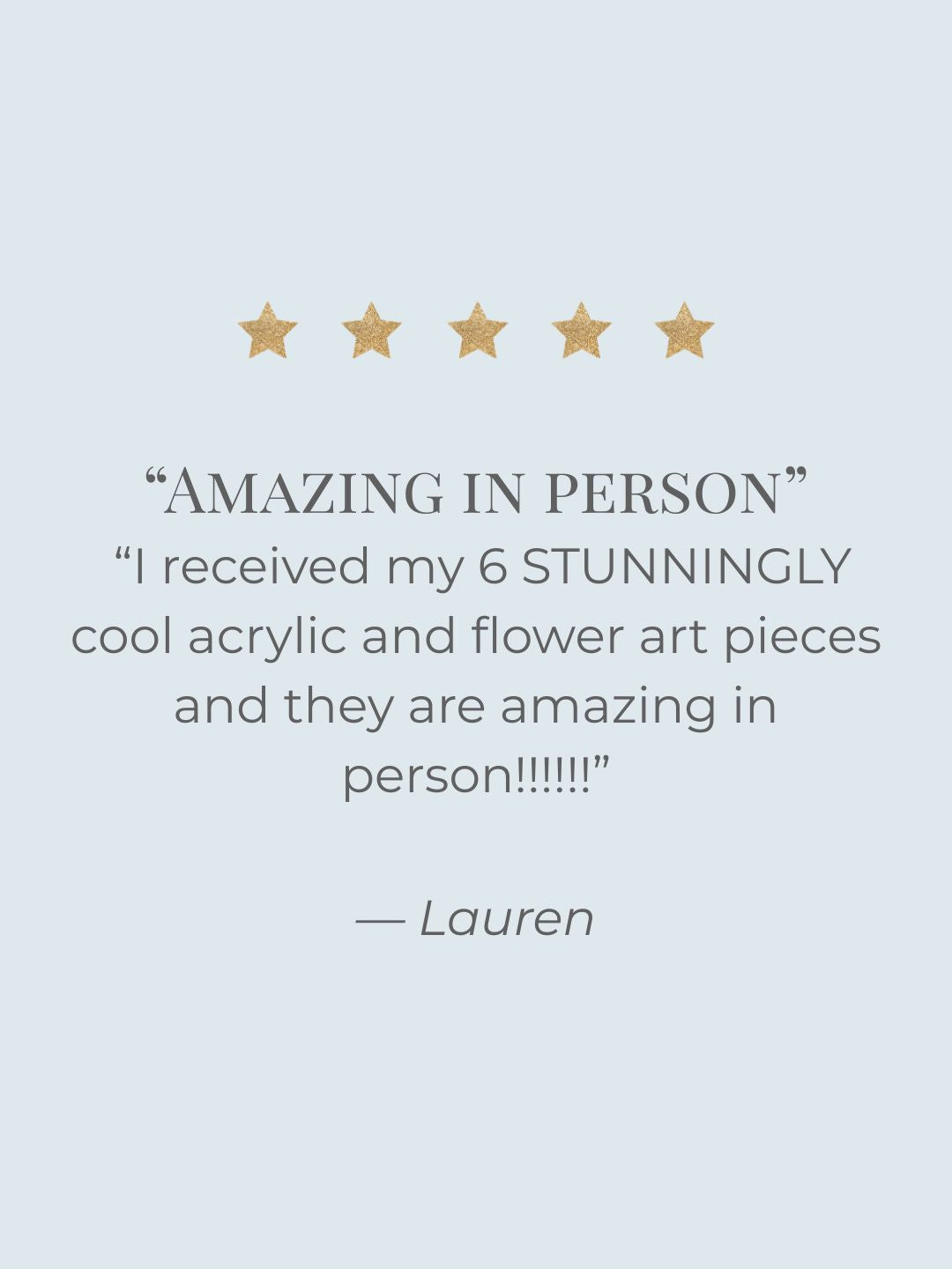 My Favorite Blue 6x6